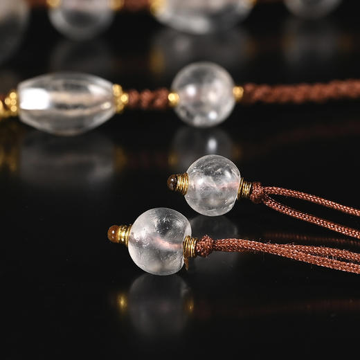 西亚高古白水晶项链 商品图6