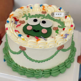 蛋糕定制—小青蛙
