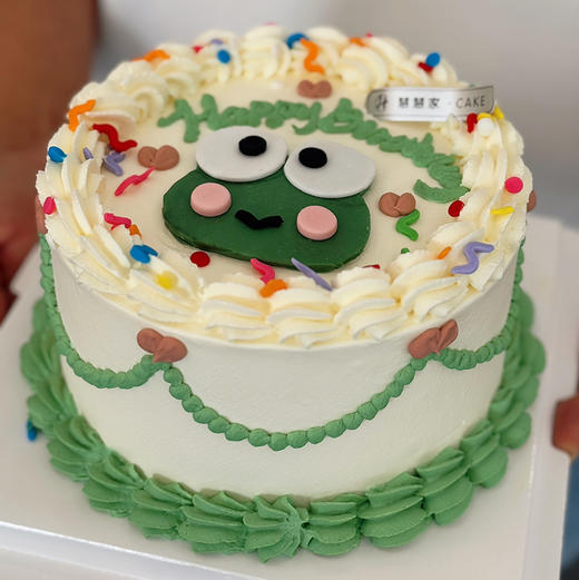 蛋糕定制—小青蛙 商品图0