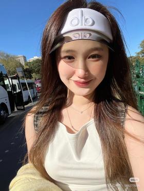 正品订单！ ！alo高尔夫空顶遮阳帽户外upf50+防晒鸭舌帽  lo帽