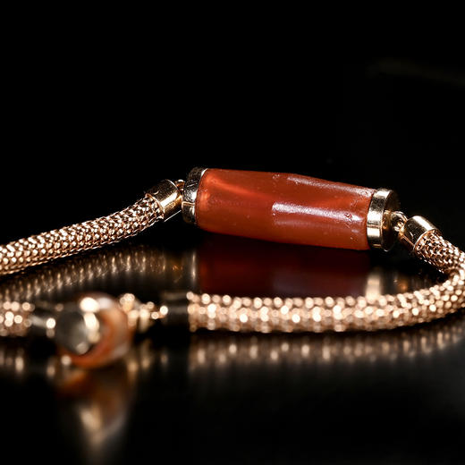 西玛竹节管+玫瑰金手链 商品图5