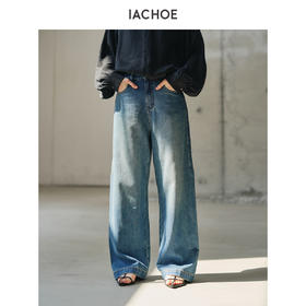 棉仓3621519007-IACHOE含莱赛尔牛仔裤