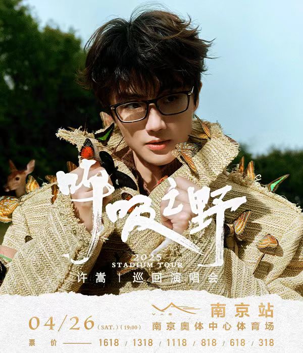 许嵩南京演唱会直通车