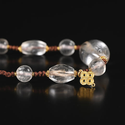 西亚高古白水晶项链 商品图7