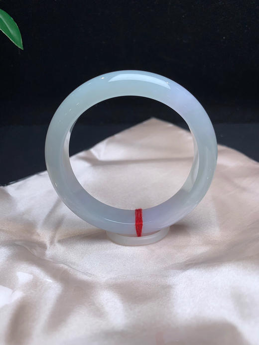 612605，56清新淡春彩，浅浅的绿底带淡淡的紫，润润的 商品图2