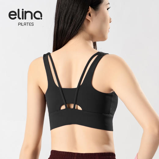 一恋•普拉提 2025春季新款裸感细肩带健身瑜伽服高强度瑜伽背心EJY966 商品图2