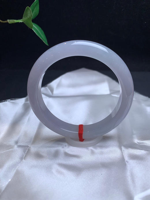 612614，59.4 紫罗兰正圈手镯，整圈带紫底，底子均匀细腻 商品图0