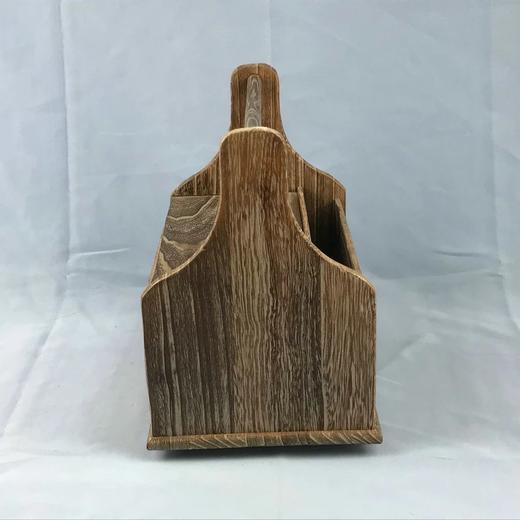 日本木质手提旋转收纳盒 商品图2