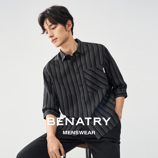 贝纳川夏季中袖衬衣ECT221001 商品图0