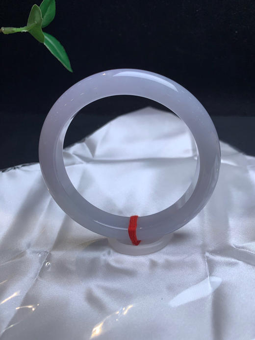 612614，59.4 紫罗兰正圈手镯，整圈带紫底，底子均匀细腻 商品图3