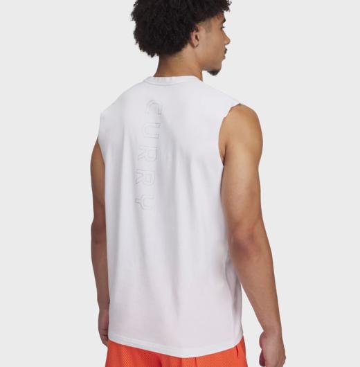 安德玛UA  男士 CURRY 库里无袖T恤1390352-100 商品图1