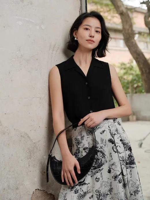 LPIUTY品牌直发 极简醋酸背心 A0262037 商品图0