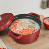 康巴赫 溢彩珐琅铸铁汤锅22cm LPB-YT22B 商品缩略图4