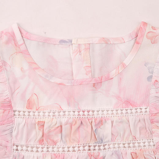 棉果果夏季商场专柜同款女童套头娃娃衫M222142425299 商品图2