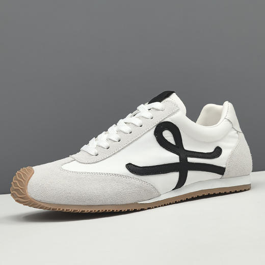 春夏透气真皮板鞋男款潮流百搭鞋子欧洲站男士轻奢休闲鞋男懒人鞋 商品图6