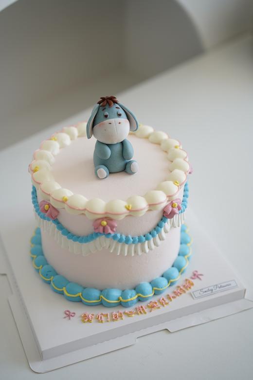 手绘奶油蛋糕 | 鲜果原味奶油 - 屹耳宝宝 商品图0