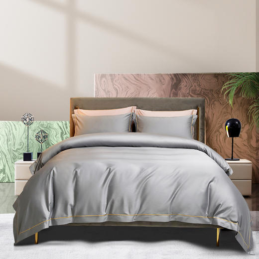 【春上新】10楼 安睡宝 长绒棉素色拆件-被套/床单/枕套 吊牌价399-1399元 活动价99-399元 商品图1