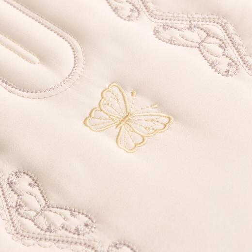 自然醒蕾丝复合蚕丝枕五星级酒店专用护颈椎助睡眠家用一对枕头芯蝴蝶绣花女生睡觉舒适XK 商品图12