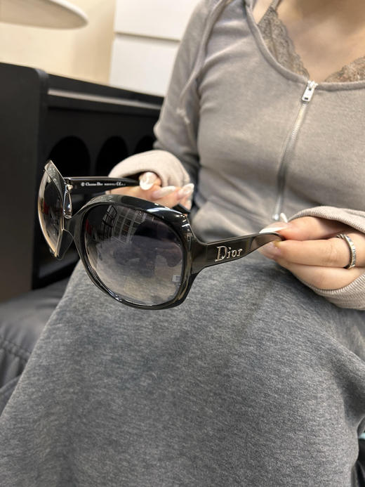 Dior 黑色 墨镜 商品图2