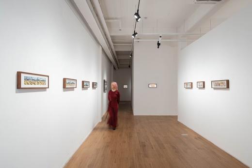艺术家龚玉展览作品 “白塔” 装饰画 客厅书房 醍醐《高顶澄烟霞》上海个展 商品图5
