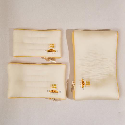 自然醒A类大豆纤维双拼亲子枕儿童学生护颈椎助睡眠单人低枕芯成人整头一只对家用XK 商品图13