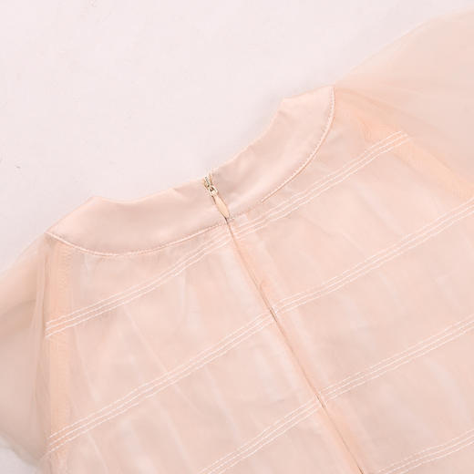 棉果果夏季商场专柜同款女童网纱连衣裙M222701425326 商品图4