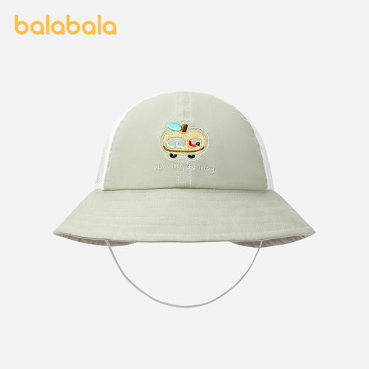 巴拉巴拉婴童帽子宝宝盆帽舒适精致卡通刺绣时尚可爱 商品图1