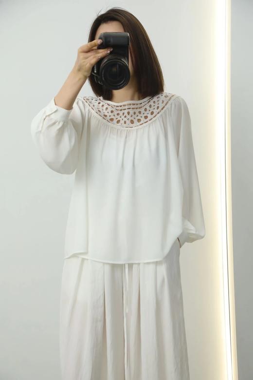 LPIUTY品牌直发！镂空桑蚕丝衬衫 C1225018 商品图12