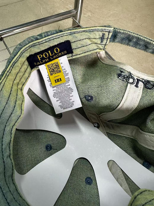 原单正品拉夫劳伦牛仔帽，你们都拥有了吗，速度来章若楠同款牛仔棒球帽子水洗做旧软顶鸭舌帽百搭显脸小，情侣款男女都好带。头围可调。
亏本清货特价 商品图7