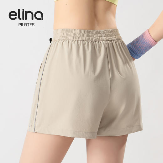 一恋•普拉提 2025春夏新款户外速干运动裤宽松薄款五分裤EML6189 商品图6