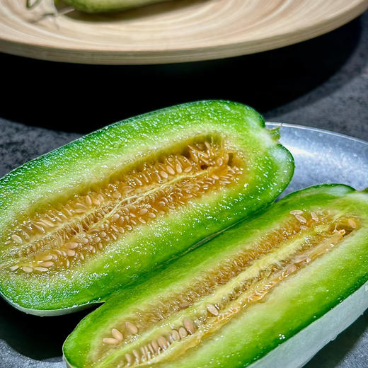 【薄皮甜瓜】酥脆香甜，甜蜜多汁，超薄瓜皮，高端精品甜瓜 商品图1