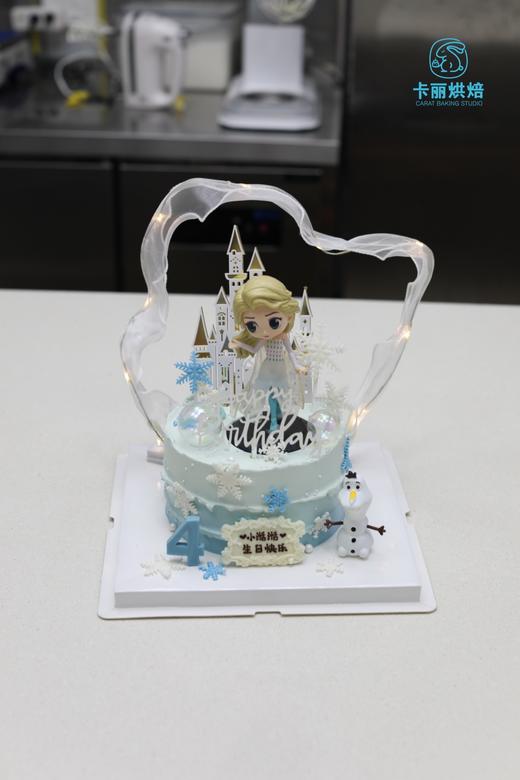 爱莎蛋糕（城堡插件款） 商品图1