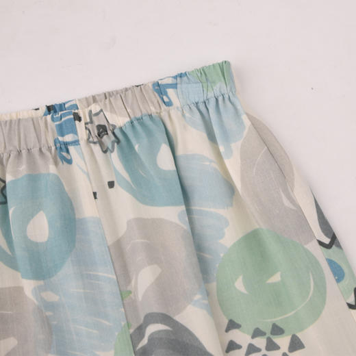 棉果果夏季商场专柜同款女童梭织九分裤M222208425329 商品图3