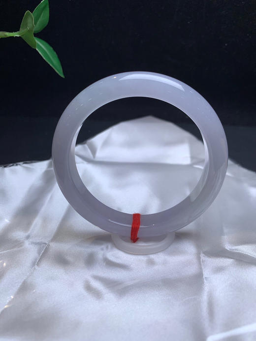 612614，59.4 紫罗兰正圈手镯，整圈带紫底，底子均匀细腻 商品图2