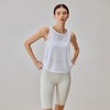 【3~5天发货】跃牌【美度空间】系列 竹节纱瑜伽罩衫女宽松夏季薄款腰抽绳跑步运动背心ADBX52012 商品缩略图3