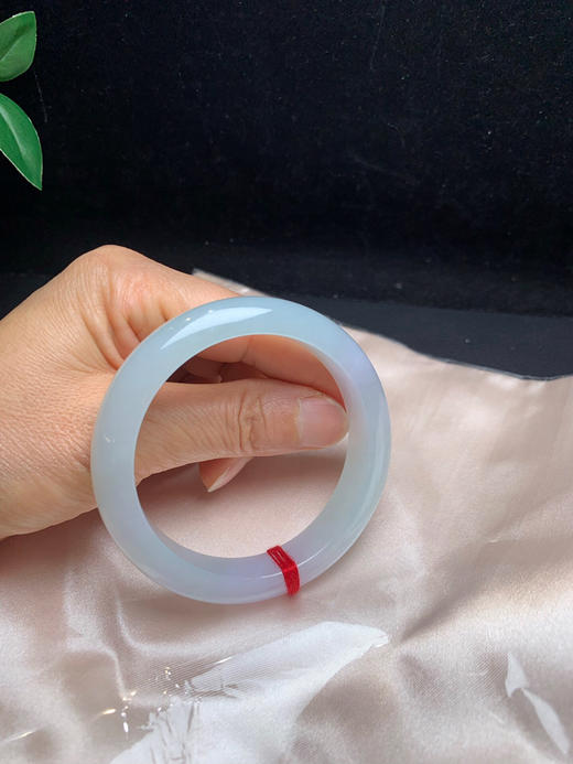 612605，56清新淡春彩，浅浅的绿底带淡淡的紫，润润的 商品图5