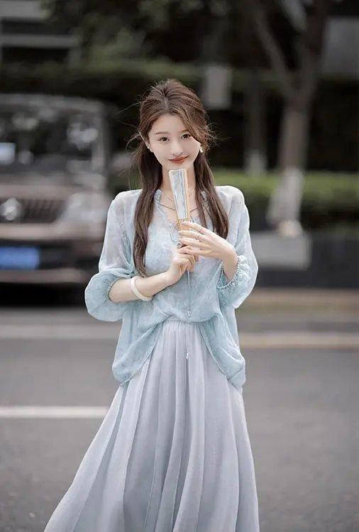 LPIUTY品牌直发！醋酸半身裙 A022327 商品图0