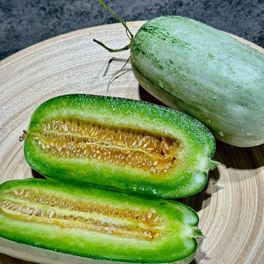 【薄皮甜瓜】酥脆香甜，甜蜜多汁，超薄瓜皮，高端精品甜瓜 商品图2