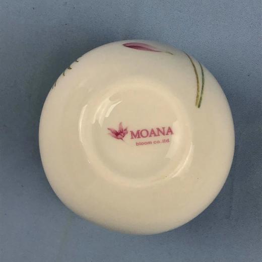 日本MOANA彩绘白瓷沙拉碗 2件装 原盒保留 商品图5