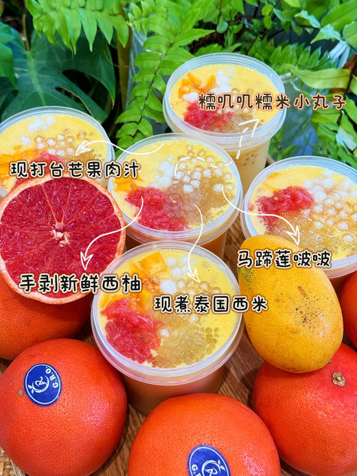 可以吃的西米杨枝甘露 商品图3