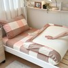 【单品床笠】水洗棉格纹床笠床笠纯色全棉床单简约 商品缩略图9