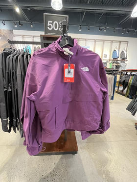 The North Face北面女士半拉链领冲锋外套