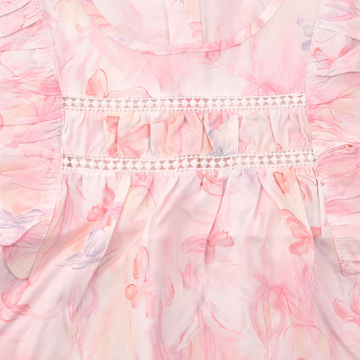 棉果果夏季商场专柜同款女童套头娃娃衫M222142425299 商品图4