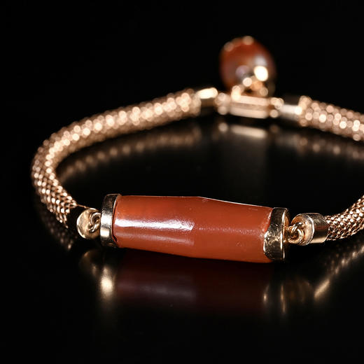 西玛竹节管+玫瑰金手链 商品图3