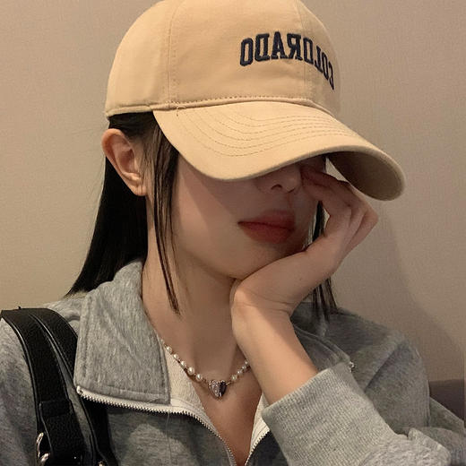 买1送1 网红同款 句雅帽舍鸭舌帽帽子显脸小男女同款2025新款大头棒球帽 商品图3