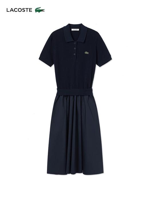 【9.5折】5楼LACOSTE法国鳄鱼 女款连衣裙EF9481-10吊牌价1990活动价1890 商品图1