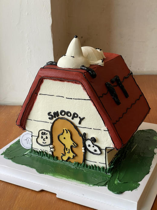 史努比的小屋小房子蛋糕 商品图1