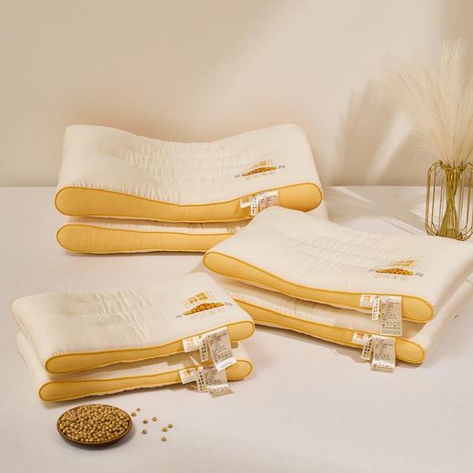 自然醒A类大豆纤维双拼亲子枕儿童学生护颈椎助睡眠单人低枕芯成人整头一只对家用XK 商品图5