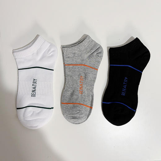 贝纳川多色船袜ECP260003 商品图3