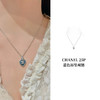 CH-J 25P 蓝色吊坠项链 商品缩略图0